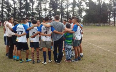 ENCUENTRO DE RUGBY ENTRE MERLO Y MORENO EN MARIANO ACOSTA