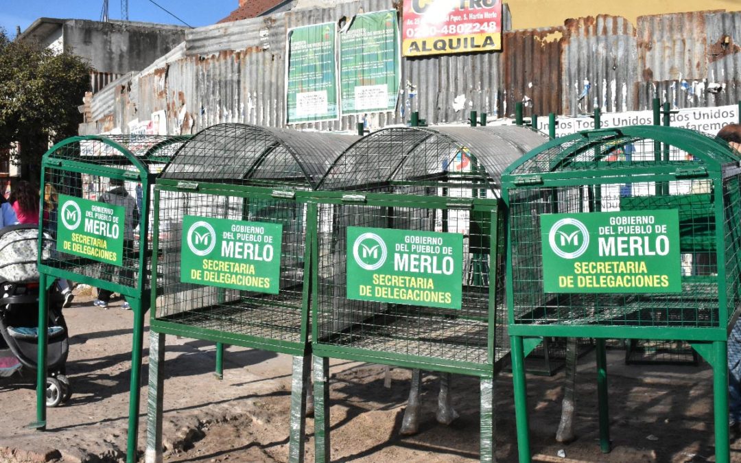 OPERATIVO MERLO LIMPIO EN BARRIO MATERA