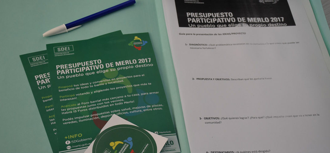 COMENZARON LOS FOROS BARRIALES