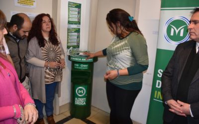SE INAUGURÓ UN NUEVO BUZÓN ANTIDROGA