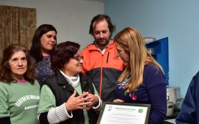 RECORRIDA DE FUNCIONARIOS POR DISTINTOS PUNTOS DEL DISTRITO