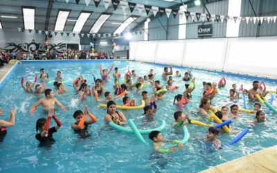 MUESTRA DE NATACIÓN INFANTIL EN EL CLUB MIDLAND