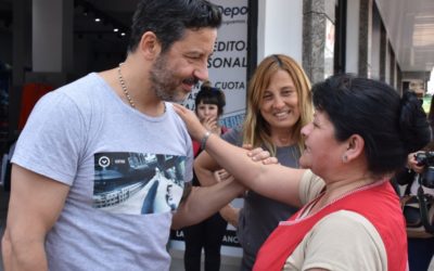 EL INTENDENTE VISITÓ LOS COMERCIOS DE LIBERTAD