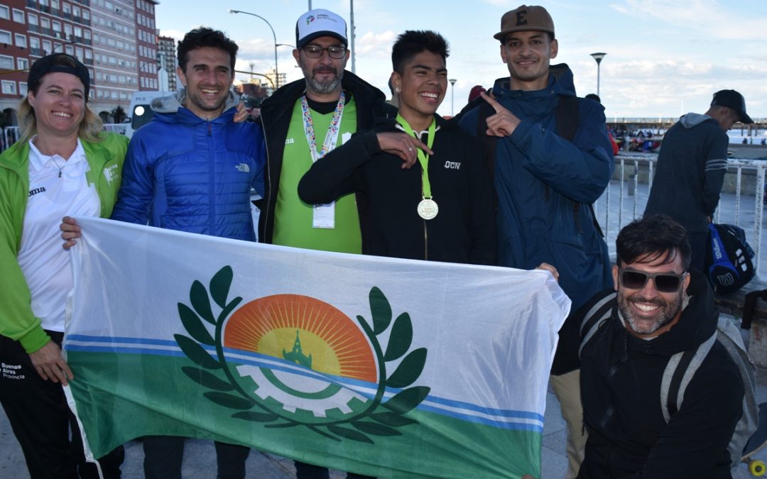 Juegos Bonaerenses: Medalla de Oro en Skate para Merlo