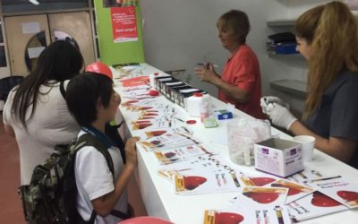 JORNADA POR EL DÍA NACIONAL DEL DONANTE DE SANGRE