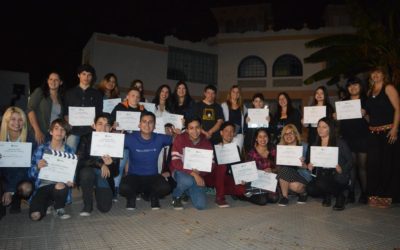 ALUMNOS DE TALLER DE CINE RECIBIERON SUS DIPLOMAS