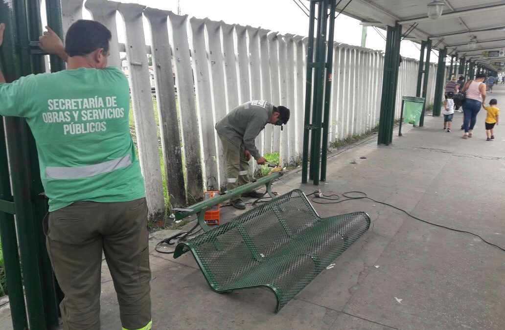 TAREAS DE REPARACIÓN EN LA ESTACIÓN