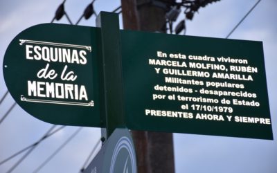 ESQUINAS DE LA MEMORIA: HOMENAJE A MARCELA MOLFINO Y A RUBÉN Y GUILLERMO AMARILLA