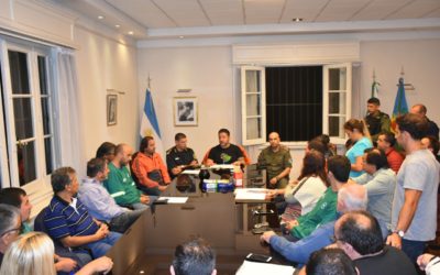 TEMPORAL EN MERLO: GABINETE DE EMERGENCIA Y TRABAJO EN CONJUNTO