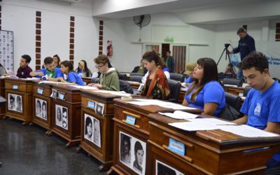 PARLAMENTO JOVEN: PRIMERA SESIÓN DEL AÑO