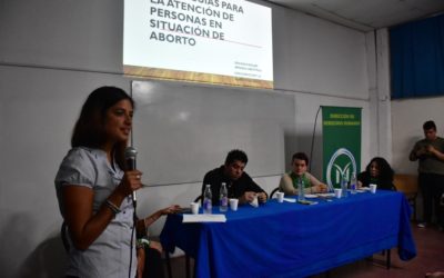 PRIMERA CHARLA SOBRE EL ABORTO LEGAL EN MERLO