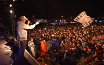 KAPANGA CERRÓ EL DÍA DE LA INDEPENDENCIA EN MARIANO ACOSTA