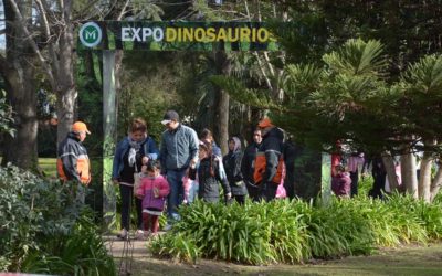 SE INAUGURÓ LA EXPO DINOSAURIOS EN MERLO