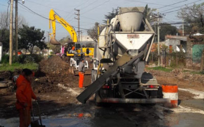 OBRA HIDRÁULICA Y DE PAVIMENTACIÓN EN PARQUE SAN MARTÍN