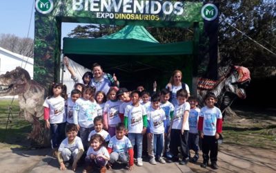 LOS CHICOS DE LOS CDI VISITARON LA EXPO DINOSAURIOS