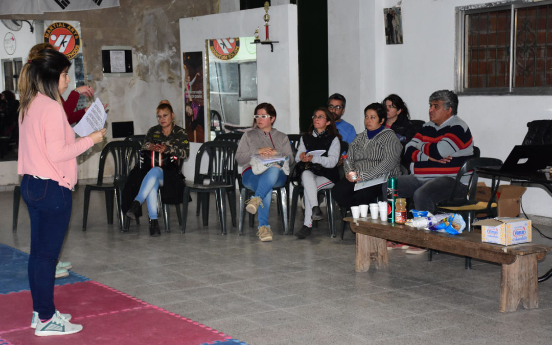 CONTINÚA LA CAPACITACIÓN DE “LÍDERES SOCIALES”