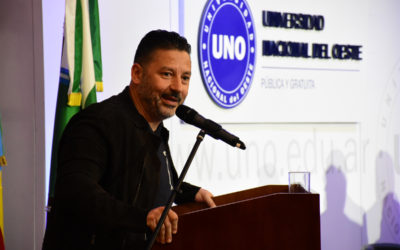 GUSTAVO MENÉNDEZ EN IV COLACIÓN DE GRADO DE LA UNO