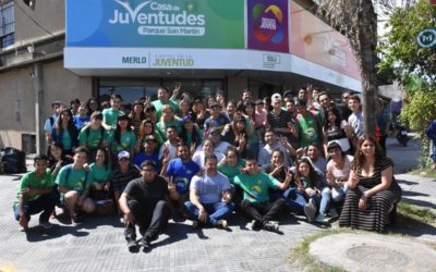 PRE-INAUGURACIÓN DE LA CASA DE JUVENTUDES DE PQUE. SAN MARTÍN