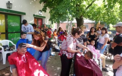 SE REALIZÓ EL CIERRE DE CURSOS DE PELUQUERÍA SOCIAL