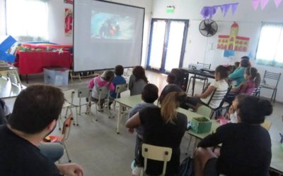 CINE MOVIL EN LOS CDI DEL MUNICIPIO