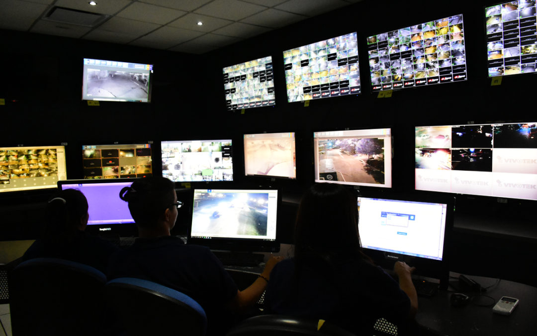 RECORRIDA POR EL CENTRO DE MONITOREO