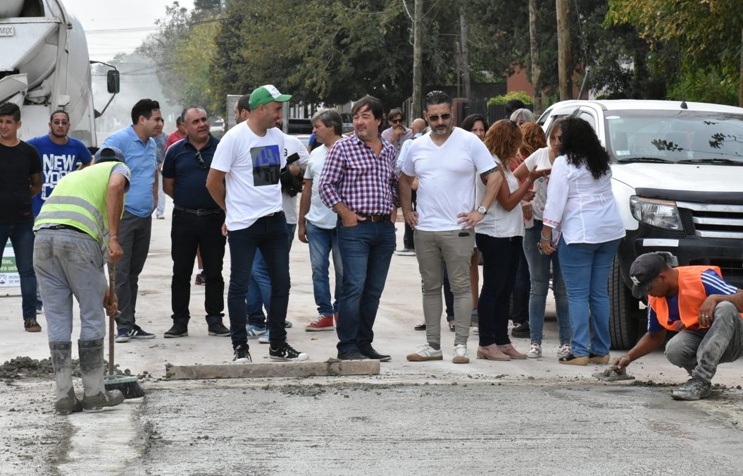 EL INTENDENTE RECORRIÓ IMPORTANTES OBRAS PARA MERLO