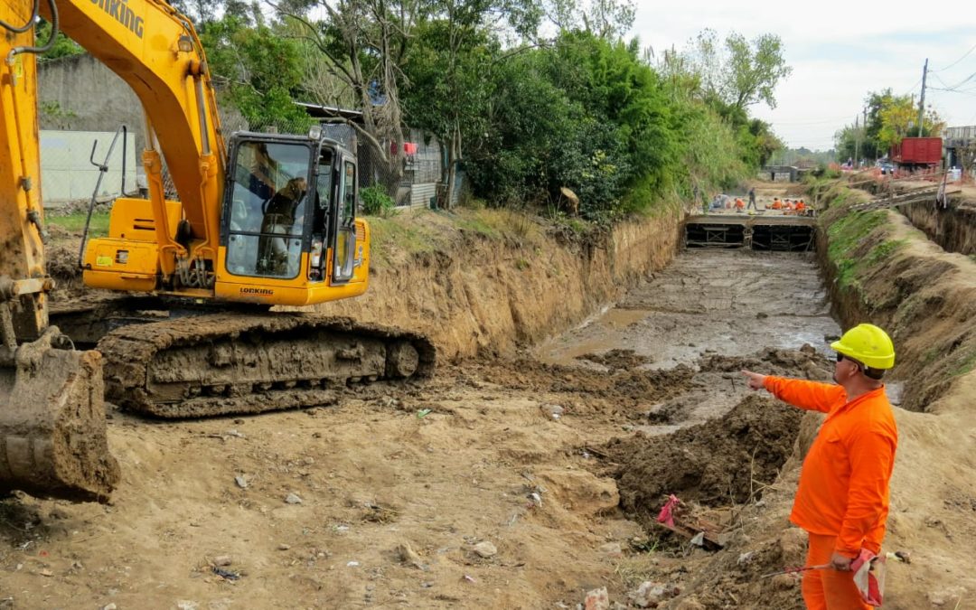 AVANZA LA OBRA HIDRÁULICA DEL ARROYO SALGUERO