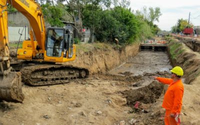 AVANZA LA OBRA HIDRÁULICA DEL ARROYO SALGUERO