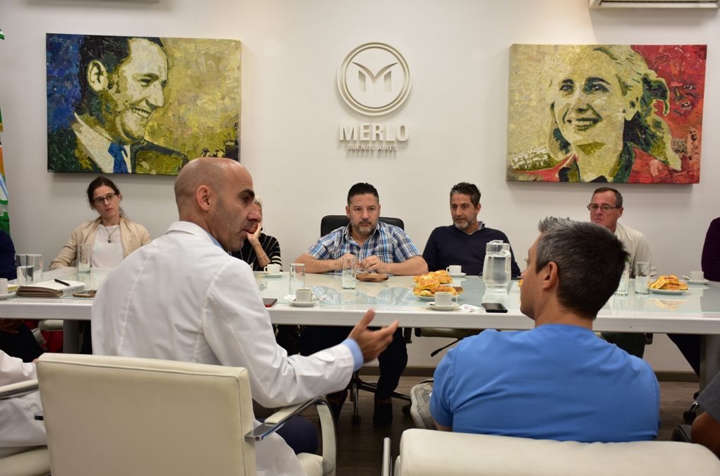 VISITA DEL GARRAHAN A MERLO: NUEVOS CONVENIOS