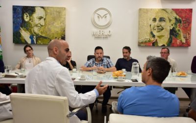 VISITA DEL GARRAHAN A MERLO: NUEVOS CONVENIOS