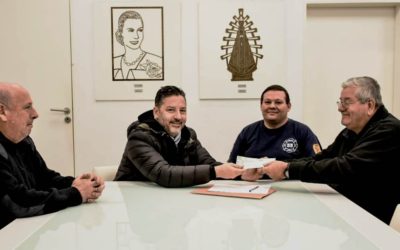 ENTREGA DE SUBSIDIOS A LOS BOMBEROS DE MERLO