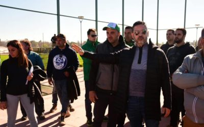 EL INTENDENTE SUPERVISÓ EL AVANCE DE OBRAS
