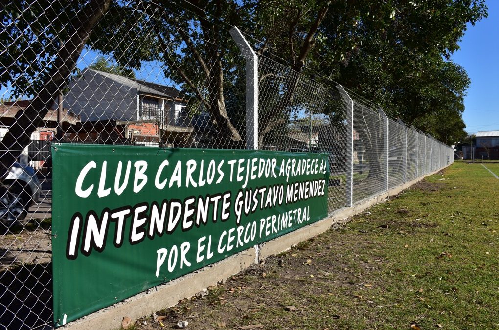 CERCO PERIMETRAL PARA EL CLUB CARLOS TEJEDOR