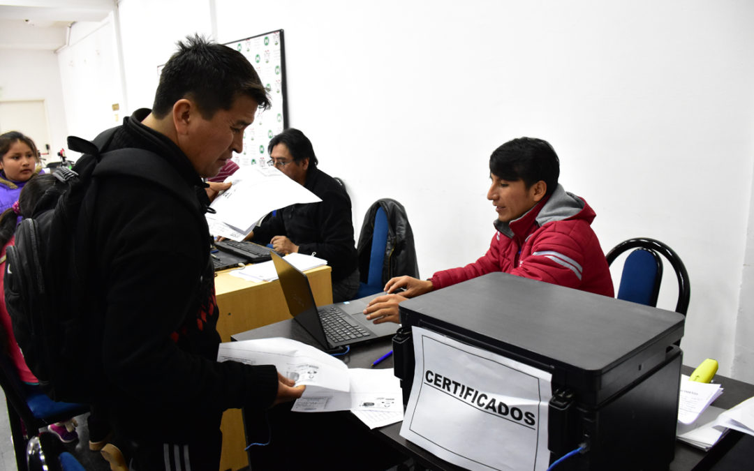 CONSULADO ITINERANTE DE BOLIVIA