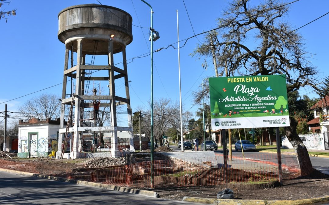 PUESTA EN VALOR DE LA PLAZA ANTÁRTIDA ARGENTINA