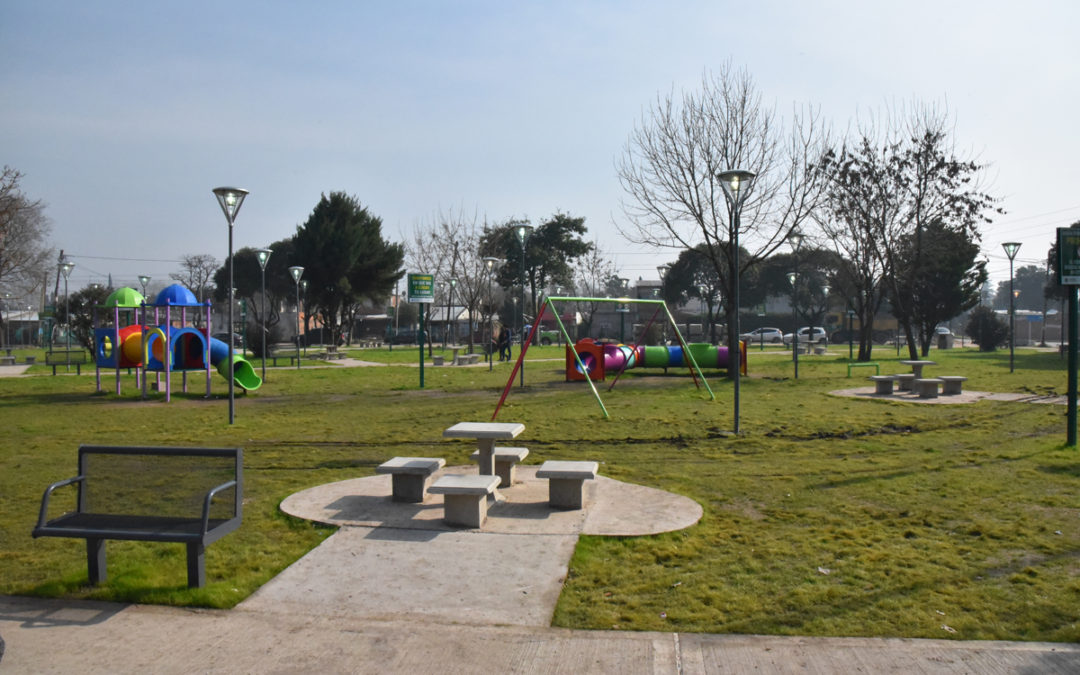 PLAZA RENOVADA EN EL BARRIO “VILLA MAGDALENA”