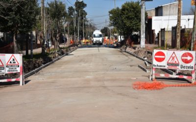 OBRA HIDRÁULICA Y REPAVIMENTACIÓN DE LA CALLE SAN LORENZO