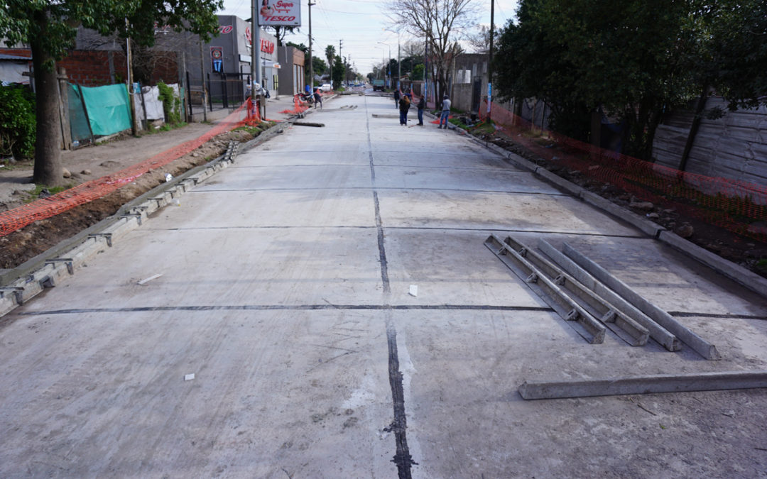 REPAVIMENTACIÓN EN PARQUE SAN MARTÍN