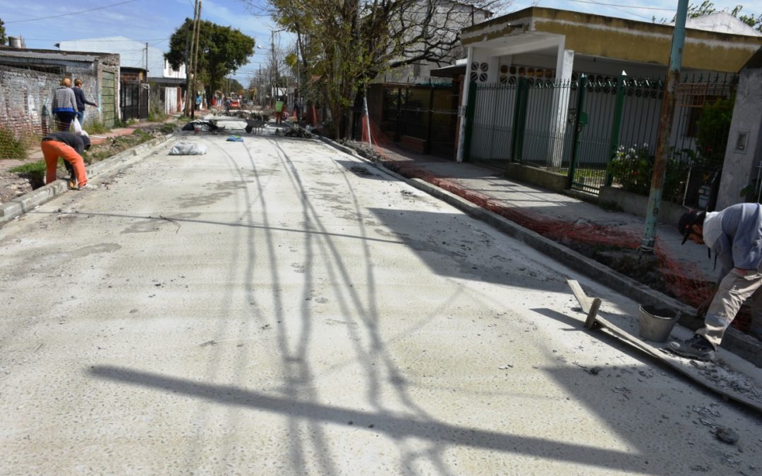 TRABAJOS DE REPAVIMENTACIÓN EN MERLO NORTE