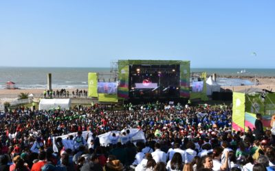 DEPORTISTAS MERLENSES EN LA INAUGURACIÓN DE LOS JUEGOS BONAERENSES