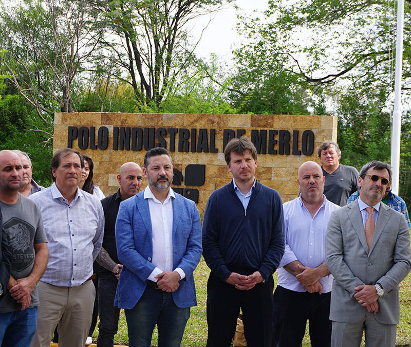 SE INAUGURÓ EL POLO INDUSTRIAL DE MERLO