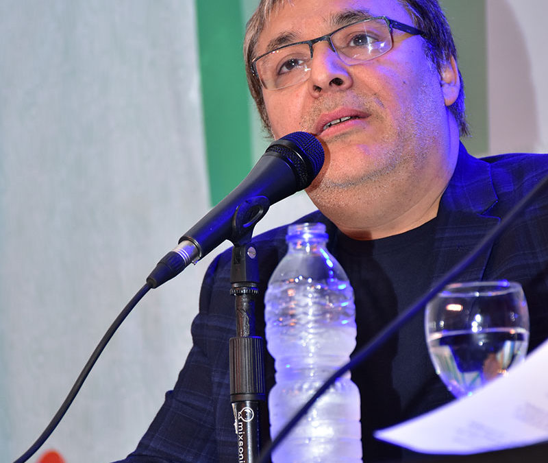 GABRIEL ROLÓN VISITÓ LA FERIA DEL LIBRO DE MERLO