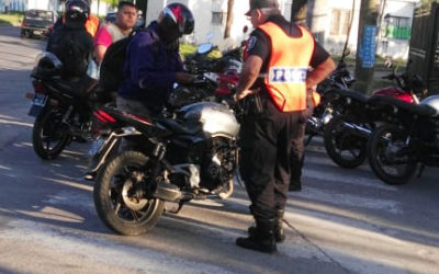 OPERATIVO DE SEGURIDAD VIAL EN MERLO NORTE