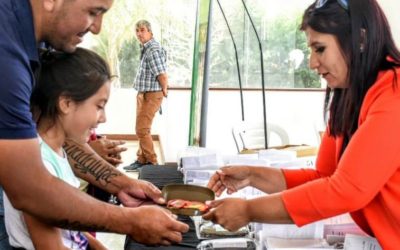 ENTREGA DE ANTEOJOS EN LA USINA