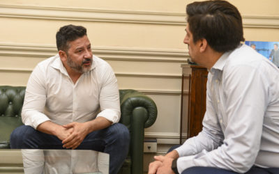 EL INTENDENTE DE MERLO Y EL MINISTRO DE EDUCACIÓN DE LA NACIÓN ARTICULARON ACCIONES PARA EL MUNICIPIO