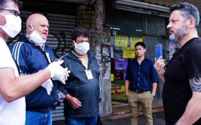 EL INTENDENTE SUPERVISÓ CONTROLES EN EL DISTRITO