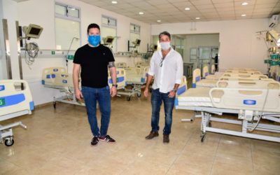 OBRAS PARA ENFRENTAR AL CORONAVIRUS EN MERLO