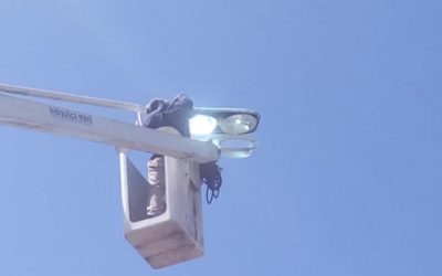 REPARACIÓN DE LUMINARIA EN ACCESOS