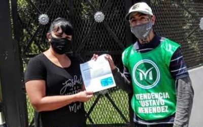 ENTREGA DE TARJETAS ALIMENTAR A DOMICILIO