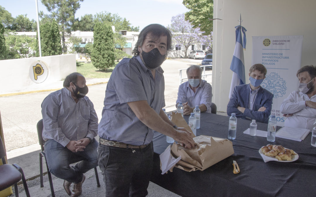 LLEGARÁN OBRAS A MERLO PARA EL MEJORAMIENTO DE CALZADA